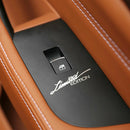 4pcs Silver Limited Edition Logo Sticker Metal Decals 1.8Cm X 7.5Cm Emblem Badge Car Stickers Car Accessories