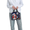 Custom Halloween Insulated Lunch Bag The Nightmare Before Christmas Portable Thermal Cooler Lunch Box Container Tote Bags