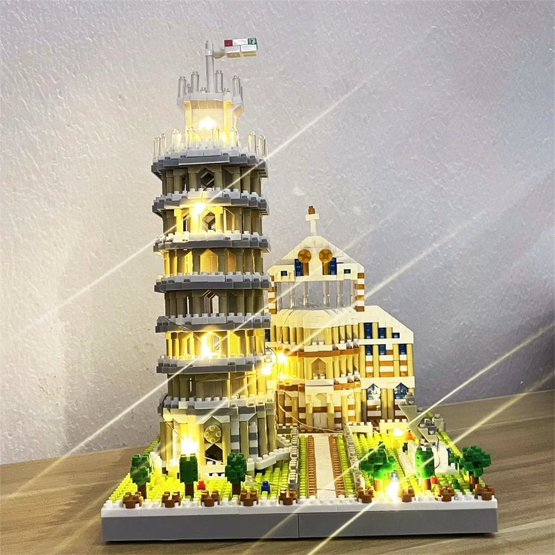 Capitol Building Model Micro Mini Building Blocks Toy: Complex Architectural Models, Creative Puzzle Assembly, Ideal Birthdays