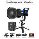 (DO Brazil) ZGCINE ZG-S200 V99 V Mount Battery V-Lock Lithium Battery Pack for Camcorder/Digitais/Video Lights/Monitors