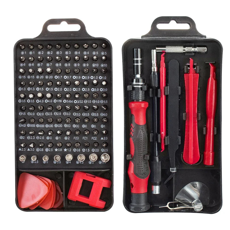 115 in 1 Precision Screwdriver Set Multifunctional Magnetic Repair Tools Kit for Computer Laptop Phone MacBook Household Repairs