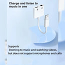 Audio OTG Adapter for IPhone 14 13 12 11 Pro Max Aux Jack Headphone 3.5 Mm To Headphone Jack Charger Splitter Converter