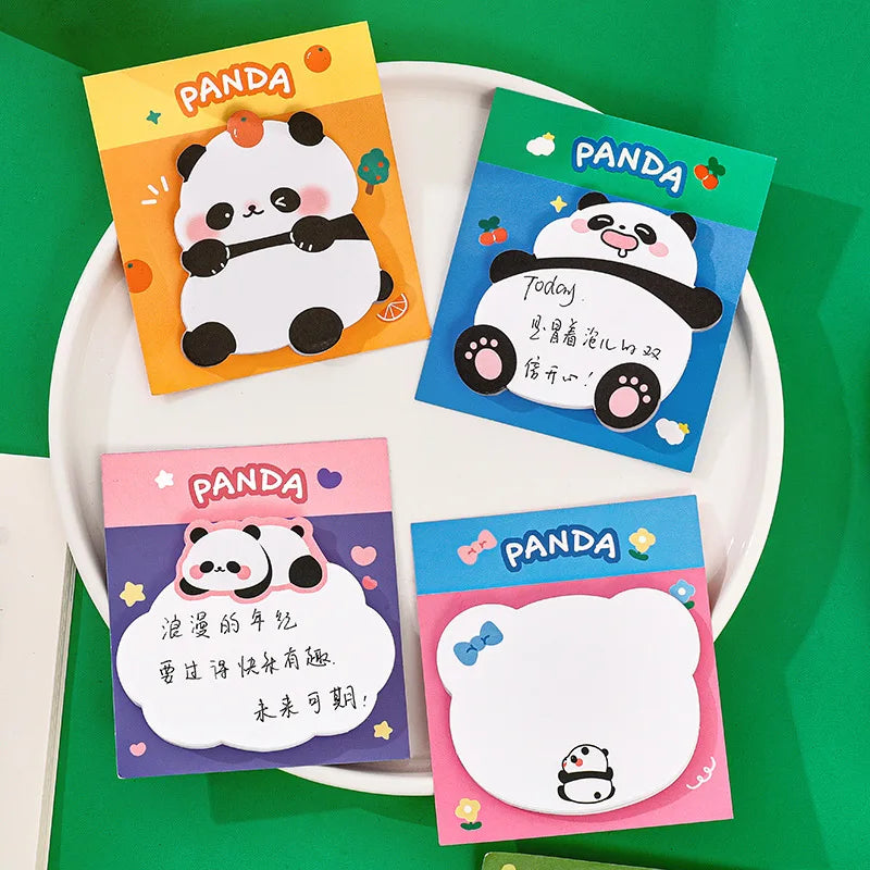 8 pcs/lot Chubby Panda Cartoon N Times Sticky Notes To Do List Memo Pad Notepad Cute School Office Supplies Gift Stationery