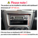 ESSGOO 9Inch 2 DIN Car Stereo Radio Wirless Carplay Android Auto Car Stereo Bluetooth 64G GPS Navigation RDS WiFi USB FM DAB+CAM