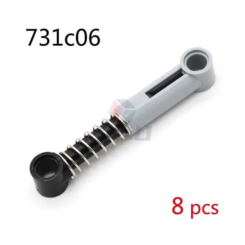 Technical Parts Hard Soft Spring Shock Absorber Building Blocks Compatible 79717  2909c03 95292c01 731c04 731c06 MOC Bricks Toy