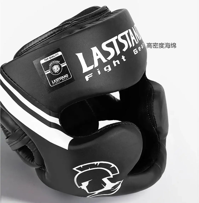 Boxing Headgear for Men Women Muay Thai MMA KickBoxing Safety Head Guard Sparring Closed Type Head gear with Full Face Coverage