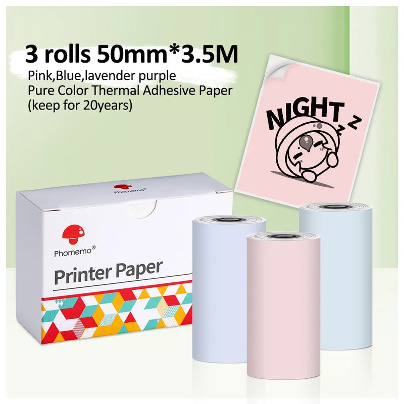 Phomemo M02Pro Mini Portable Thermal Printer Wireless Photo Labeler 300dpi Inkless Printing 15/25/50/53mm for Easy Labeling