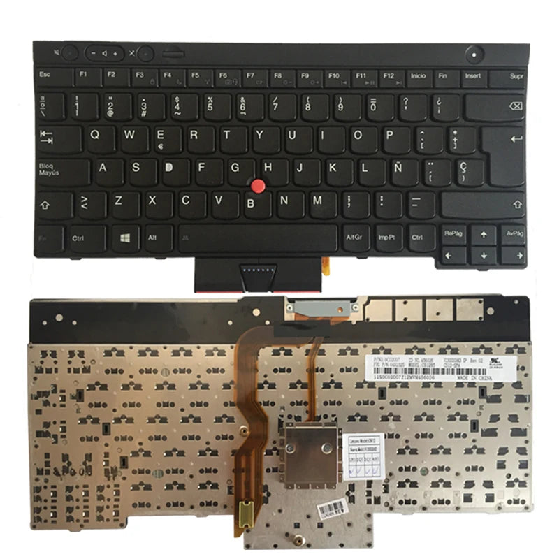 New US/UK/Spanish/Latin/German Keyboard For Lenovo Thinkpad T530 T530i T430 T430s T430I X230 W530 L430 L530