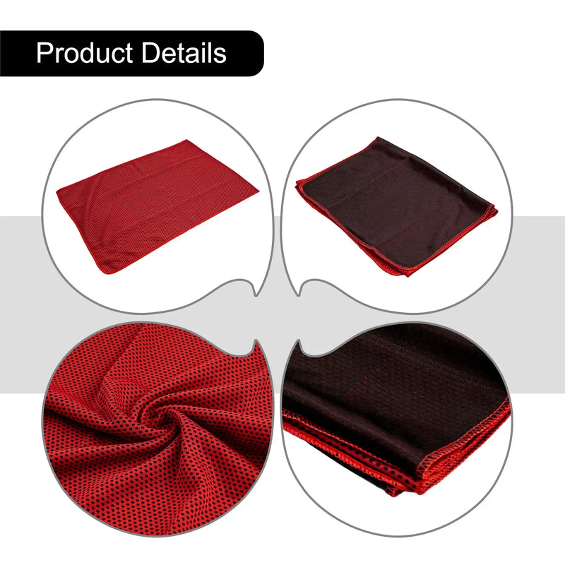 Microfiber Towel Quick-Dry Summer Thin Travel Breathable Beach Towel Outdoor Sports Running Yoga Gym Camping Cooling Scarf Parts