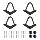 4/8/10/12/14/16/28/34IN 4 x Hairpin Table Hair Pin Legs Set with FREE Feet Protector & Screws for Furniture Bench Desk