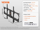 VEVOR Full Motion TV Mount Fit for Most 26-90in TVs Swivel Tilt Horizontal Adjustment TV Wall Mount Bracket W/ Articulating Arms