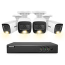 ANNKE 8CH 5MP Video Security System Dual Light H.265+ DVR Recorder Video Surveillance CCTV Camera Kits 3K Outdoor PIR Detection