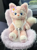 Doll Seat with Air Vent Clip and Desktop Stand Mini Plush Doll Safety Seat Car Ornament for 17cm Plush Dolls