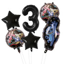 6pcs Disney Lilo & Stitch Party Balloons Stitch 32" Number Balloon set Baby Shower Birthday Party Decorations Kids Toy Gifts