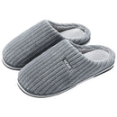 New Women Men Autumn Winter Warm Slippers Home Bedroom Casual Non Slip Shoes Couples Indoor Soft Sole Cotton Plush Slides