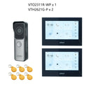 Dahua IP Video Intercom KIT,VTO2311R-WP & VTH2621GW-P / VTH2621G-P, support P2P cloud phone app, RFID Card Unlock