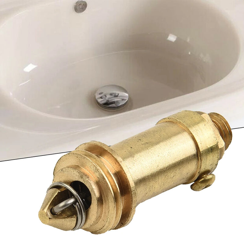 Basin Sink BasinBounce Core Drainer Valve Accessories Bath Replacement Waste Easy Pop Up Click Clack Plug Bolt Spring