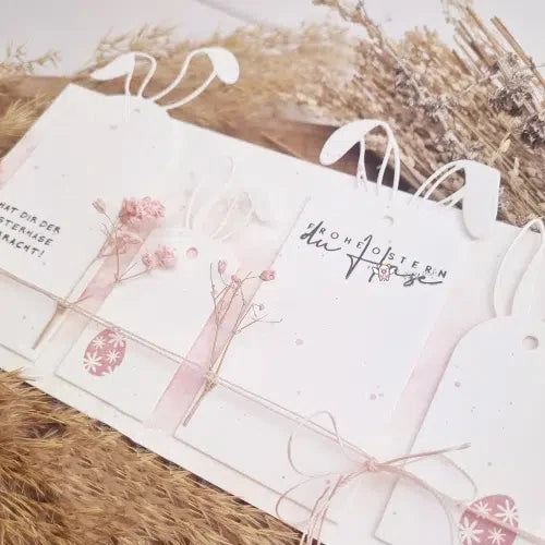 Piggy Craft metal cutting dies cut die mold Easter Bunny Tag Scrapbook paper craft knife mould blade punch stencils dies