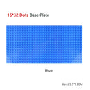 Classic Baseplate 32*32 16X32 16X16 Dots Building Blocks Bricks Base Plates DIY Plastic Board Building Blocks Construction Toys