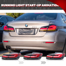 LED Tail Lights for BMW 5-Series 2011-2016 F10 M5 Dynamic Animation Sequential Turn Signal Rear Lamps Assembly