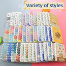 Kawaii A7 Notebooks 80 Sheets Journals Oil Painting Landscape Coil Book Kpop Notepad Portable Stationery Agenda School Supplies