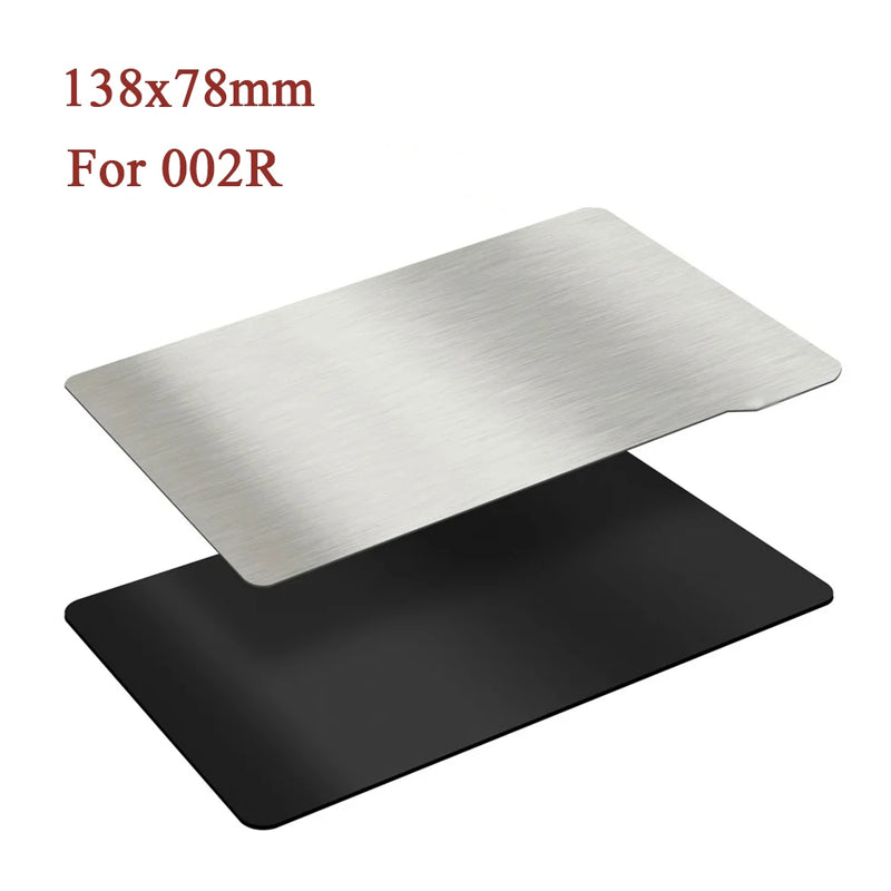 Spring Steel Sheet Plate Flexible Magnetic Sticker Flex 135x80 Heatbed 3D Printer Parts For Elegoo Mars ANYCUBIC Mono X CREALITY