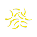 50/100Pcs Dental Disposable Impression Mixing Tips Silicone Rubber Conveying Head Mixing Tube Impression Materials