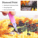 5D DIY Full Square Drill Diamond Painting Elf Character Series Home Art Craft Diamond Painting Home Decoration New Year Gift