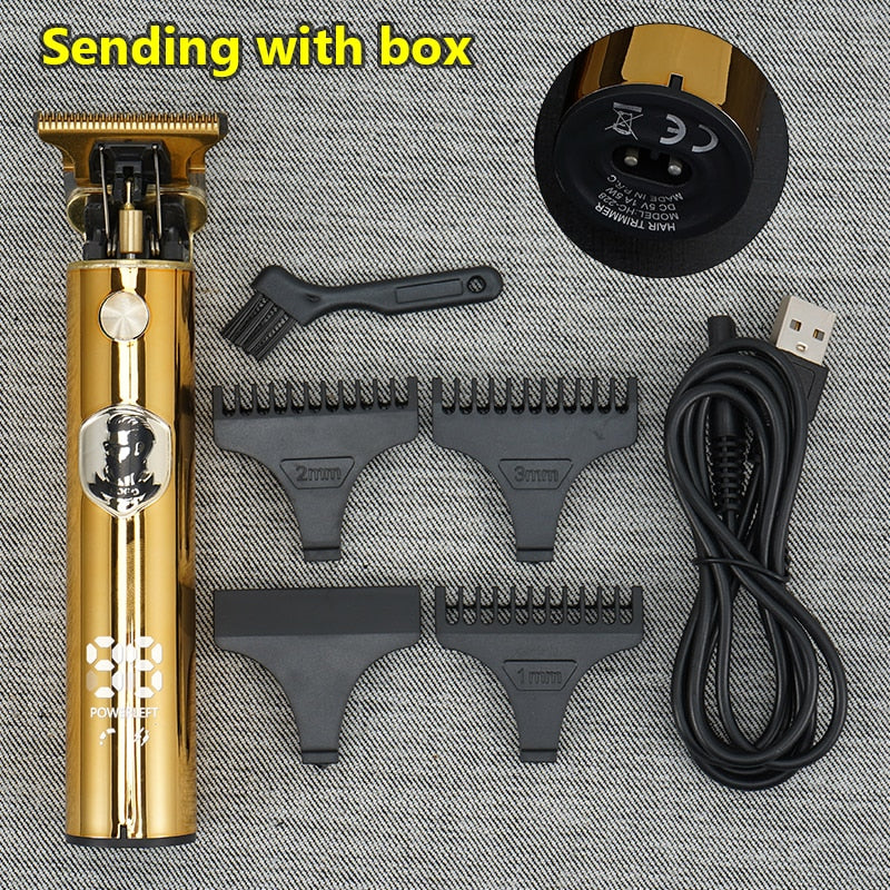 男性用電気バリカン,プロ用電気シェーバー,充電式,USB,t9