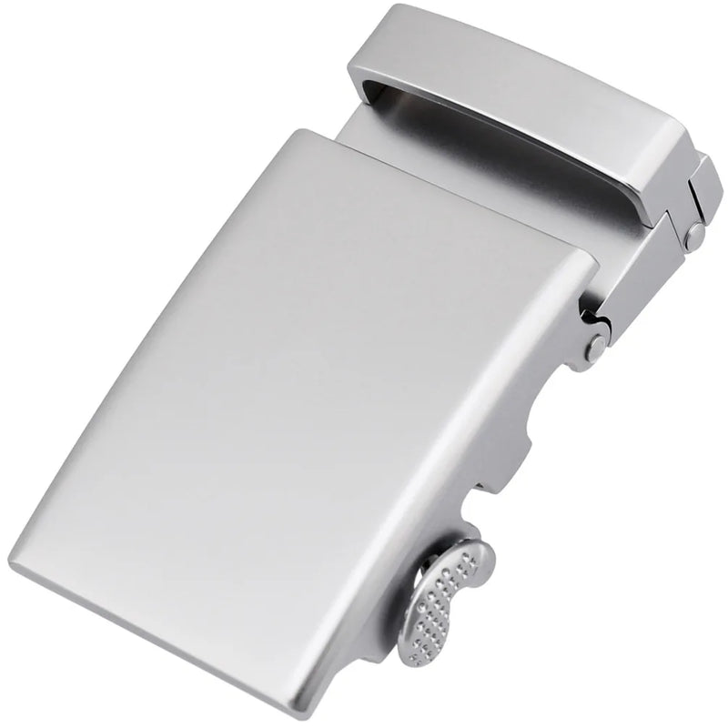 CETIRI 3.5cm Width Genuine Men's Belt Buckle Head, Belt Buckle, Leisure Belt Head Business Accessories Automatic Buckle