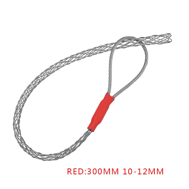 6 Colors Cable Puller Wire Grip Galvanizing Metal Cable Pulling Socks Mesh Puller Antislip Pipe Conduit Pull Net Cover 4-25mm