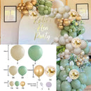 1set Rose Gold Balloon Garland Arch Kit with Pink Gold White Balloon for Graduate Day Proposal Valentine's Day Confession