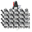 Hot Toys Star Wars 21pcs Republic Commando 501st Building Blocks TV6109 TV6106 Trooper Force 99 Hunter Crosshair Wrecker Brick