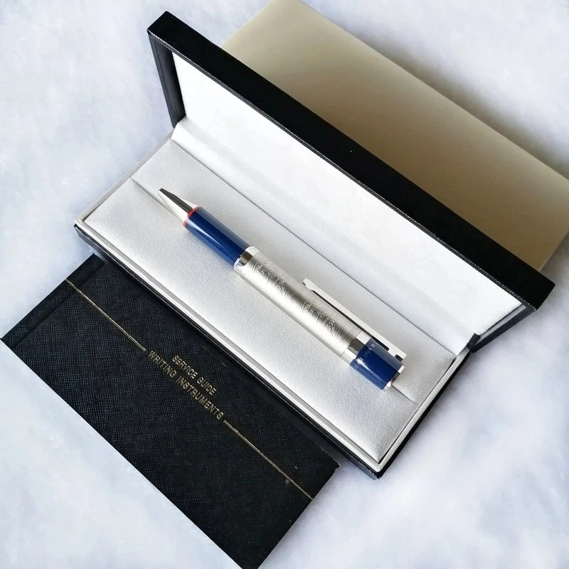 MB Ballpoint Pen Special Edition Andy Warhol Classic Embossed Barrel Write Smooth Luxury School Office Monte Stationery