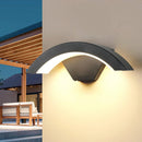 24W LED Modern Outdoor Wall Sconces,Warm White 3000K LED Wall Lamp, Outdoor Wall Light for Terrace Gardens Pathway