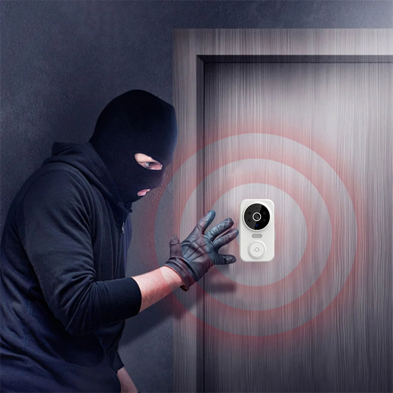 M8 Smart Visual Doorbell Two-way Intercom Infrared Night Vision Remote Monitoring Security System Wifi Video Door Bell