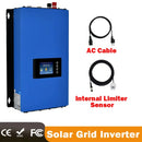 Y&H 2000W MPPT Grid Tie Solar Inverter DC45-90V to AC190-260V With Limiter Sensor 60V 72V Battery Support WiFi Communication