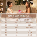 Comwarm Orthopedic House Slippers For Women Adjustable Indoor Slippers Fashion Open Toe Corduroy Bedroom Slides Fur Cotton Shoes