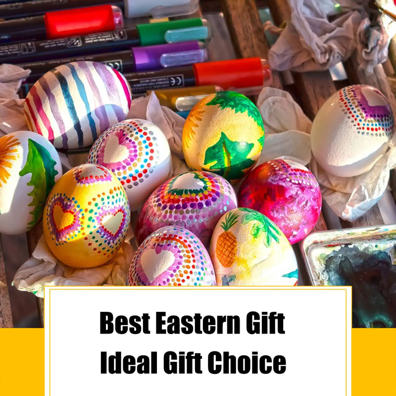 5PCS Unpainted Wooden Easter Eggs Fake for Easter Craft Ornament Kids DIY Decoration and Basket Fillers