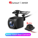 Junsun Car Rearview Camera AHD 1080P Radar Alarm Water Proof 145 ° Wide-Angle Reverse Backup AI Smart Camera
