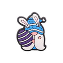 1-23Pcs PVC Adorable Rabbit Bunny Easter Shoe Buckle Charms Accessories Children Shoe Button Fit Birthday Gift