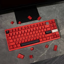 Minimalist Red keycap PBT Dye Sub Cherry Profile Customized Japanese English KeyCaps For MX Switch Mechanical Keyboard 68/84/104