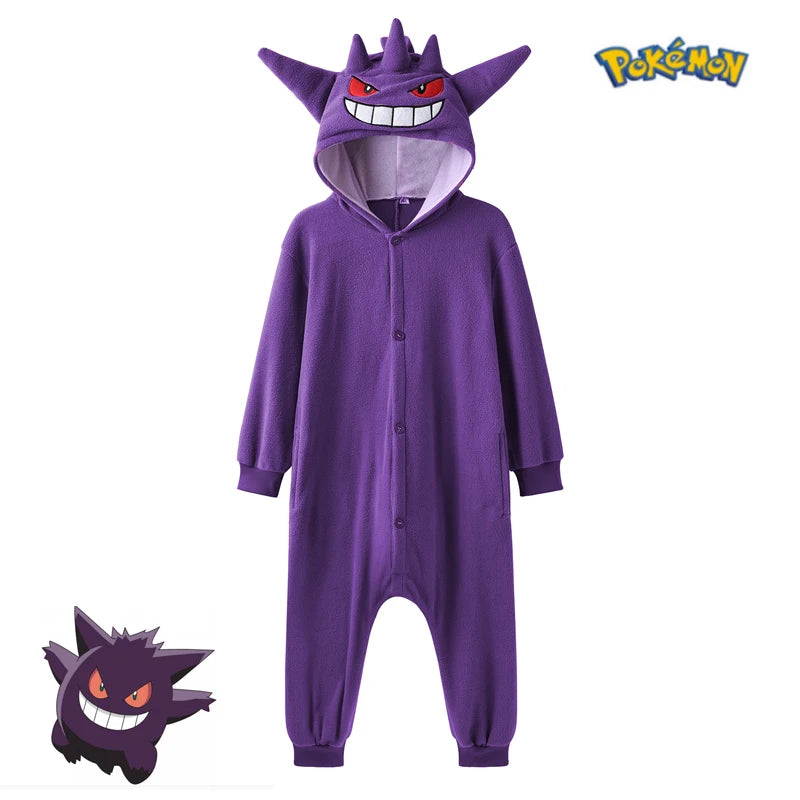 Kids Cosplay Costume Clothes Children Onesies Kigurumi Full Body Sleepwear Whole Pijamas Boys Costume Halloween Christmas Gift