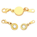 2 Sets Locking Strong Magnetic Clasps Magnet End Clasp Connectors For Jewelry Making DIY Bracelet Necklace Extender Accessories
