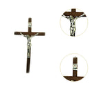 Wall Crucifix Cross Religious Statue Jesus Cross Wall Hanging Ornament for Office Entrance Living Room Thanksgiving Devout Gift
