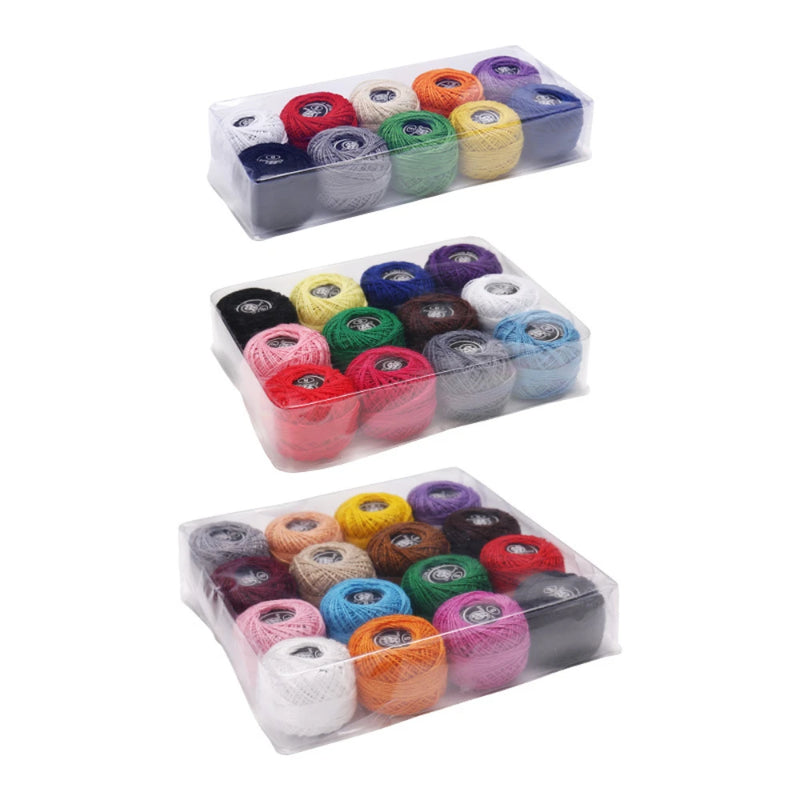 Colorful Cross Stitch Thread Embroidery Sewing Thread Diy Hand-Knitted Patch Thread Sewing Supplies