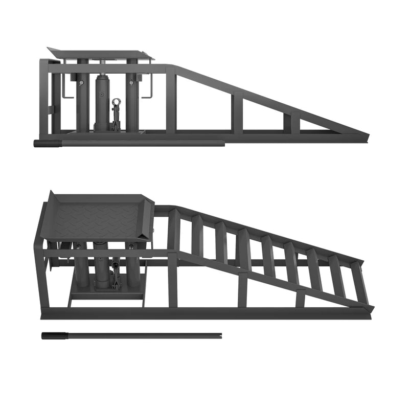 [Shipping within EU in 3-5 days] 2T/3T/5T, 2pcs Car Loading Ramp Height Adjustable Ramp Jack, Loading Ramp Set Lifting Platform