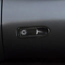 Stainless Steel Glove Box Switch Frame Decoration Cover Trim For Mercedes Benz C Class W205 2015-2018 Car Styling Interior