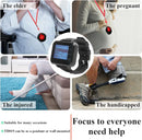 Caregiver Pager Wireless Calling System Vibration Sound Alarm for Hospital Clinic Nursing