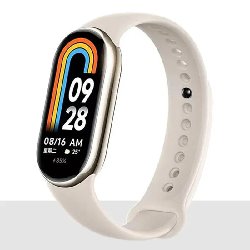 Watch Strap for Xiaomi Mi Band 8-9 NFC Bracelet Accessorie Sport Silicone Smartwatch Wristband correa Mi Band 8-9 global version